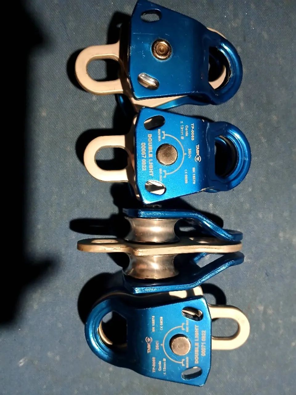 POLIA DUPLA EM ALUMÍNIO 36KN  - Foto 2