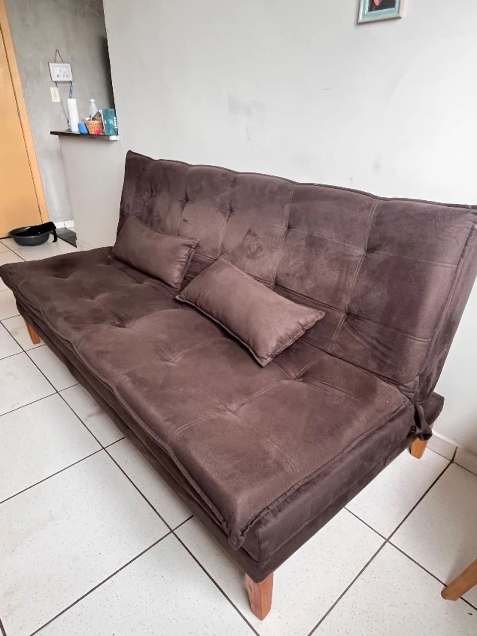 Sofá-cama em perfeito estado super confortável  - Foto 4