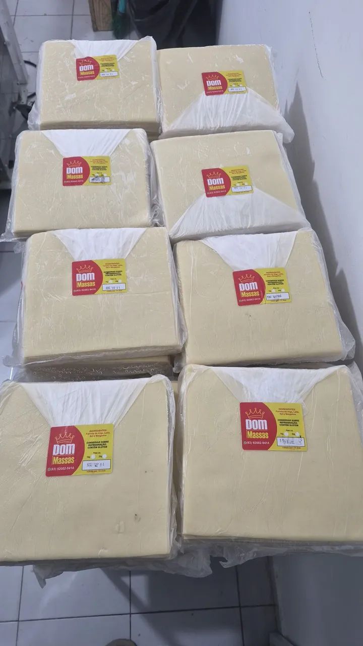 Massas Artesanais para Pastéis 
