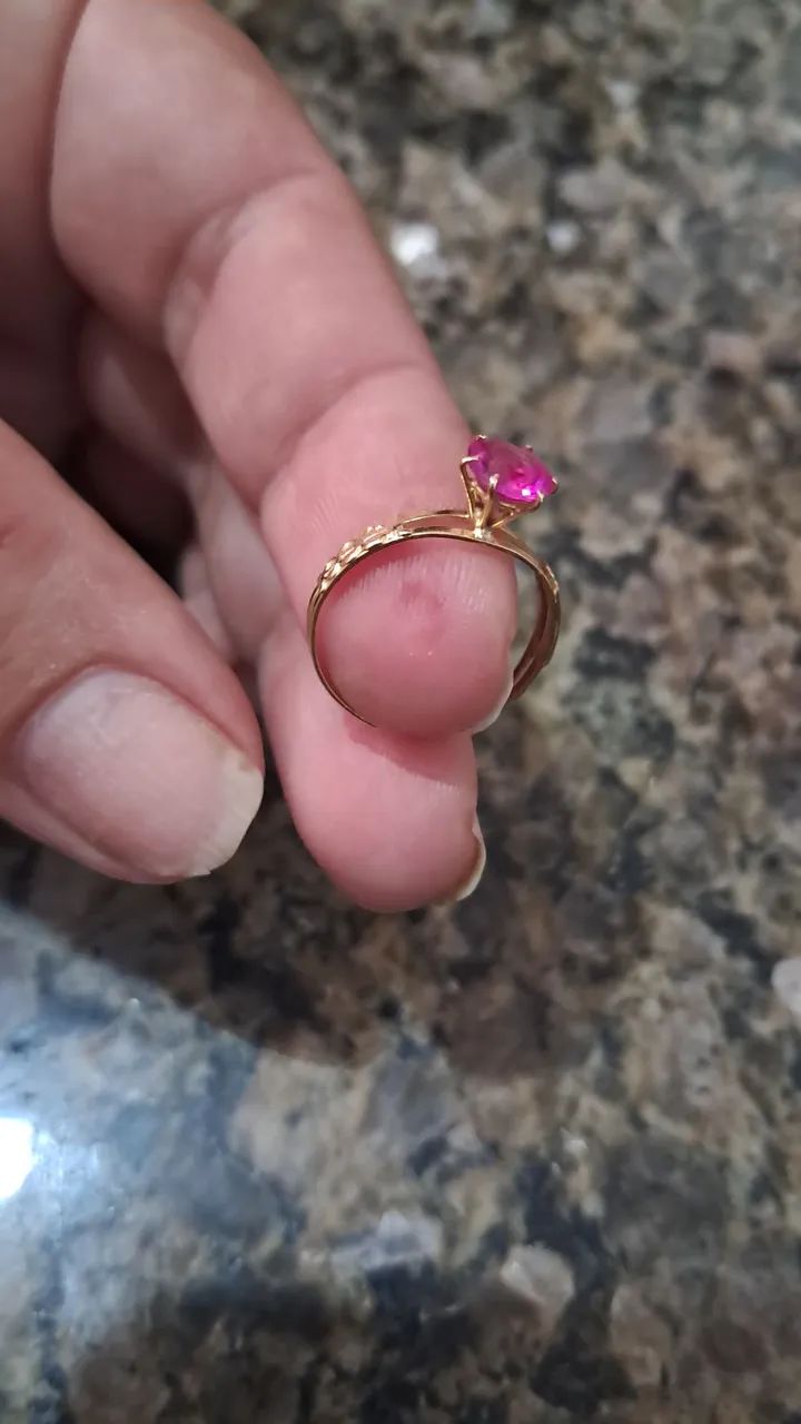Vendo Anel em Ouro 18k  - Foto 2