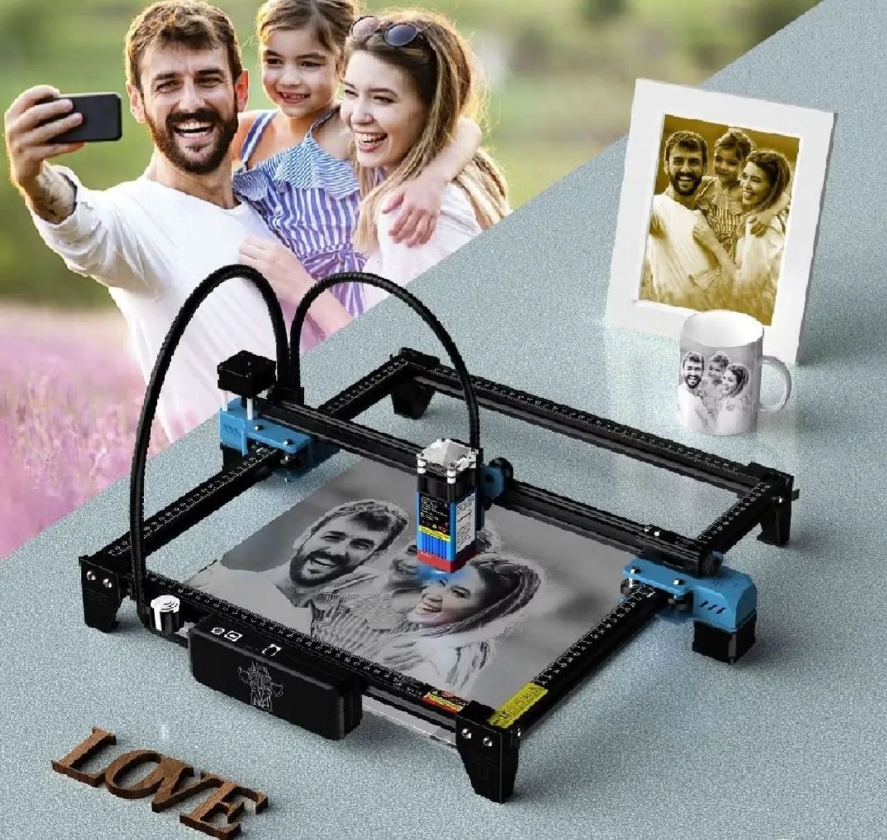 Maquina de corte a laser twotress tts-55 nova lacrada - Hobbies e