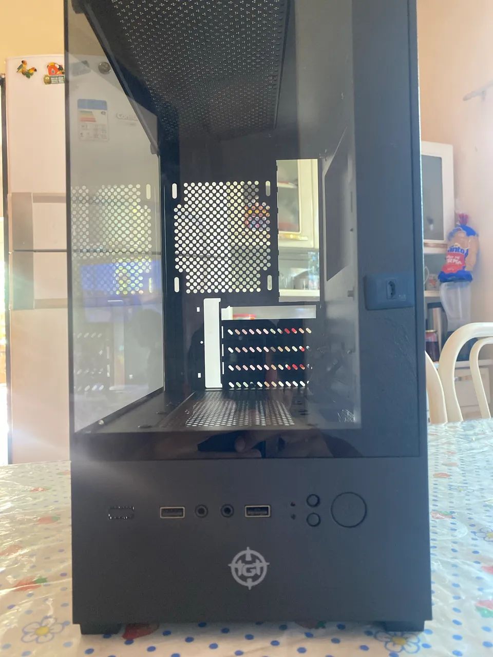 Gabinete gamer Mini-Tower Lateral de Vidro - Foto 4