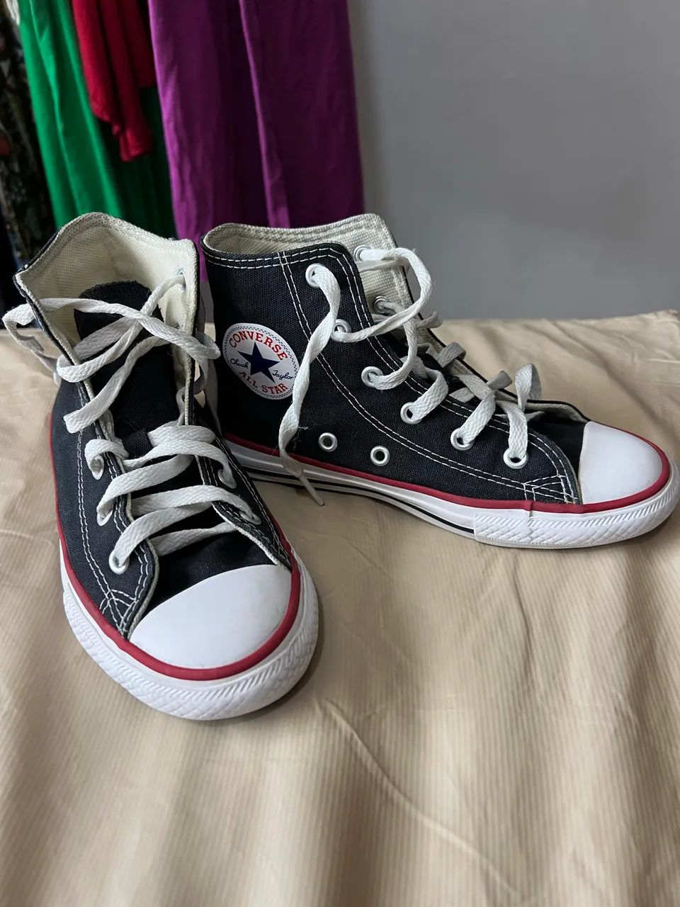 Tênis All Star cano longo  - Foto 4
