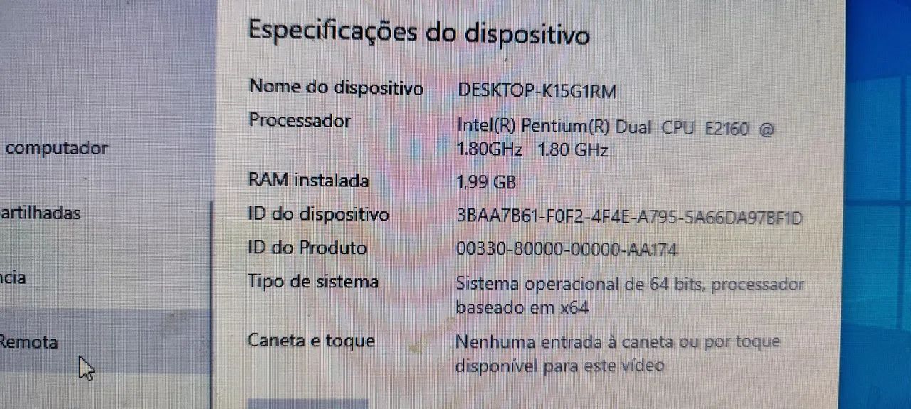 Computador completo 