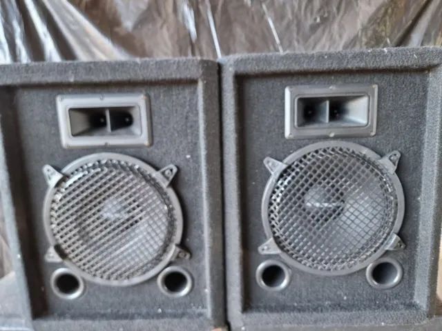 Caixas par 10" Sellenium 300w com pegadores laterais e suporte para tripé funcionando 100%
