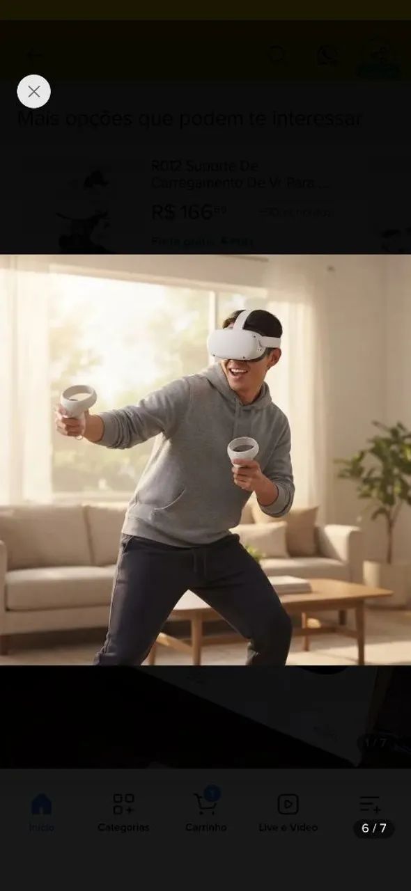 Oculus Vr Meta Quest 2 256gb (Usado) - Foto 5