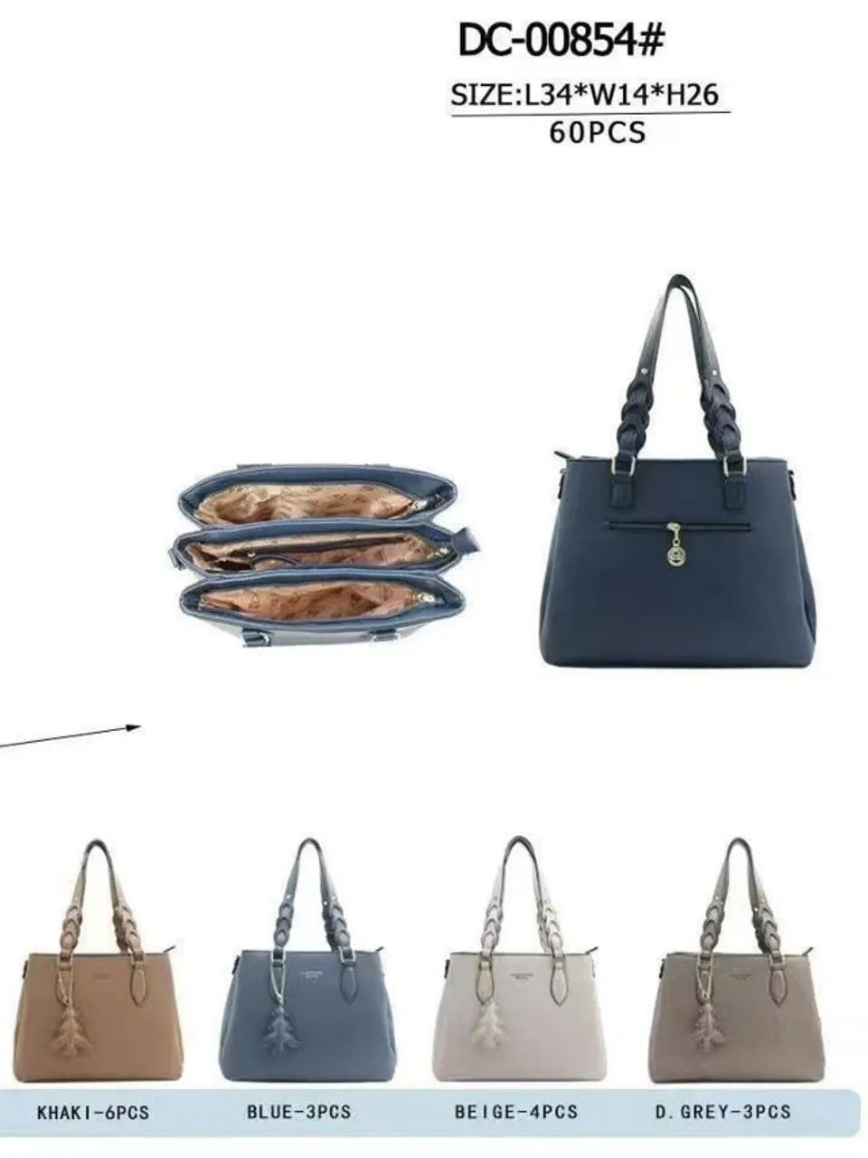 Bolsa Feminina Grande  - Foto 3