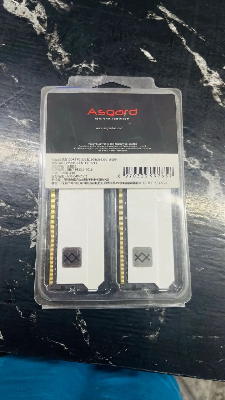 MEMÓRIA ASGARD 32G 3200hz - Foto 2