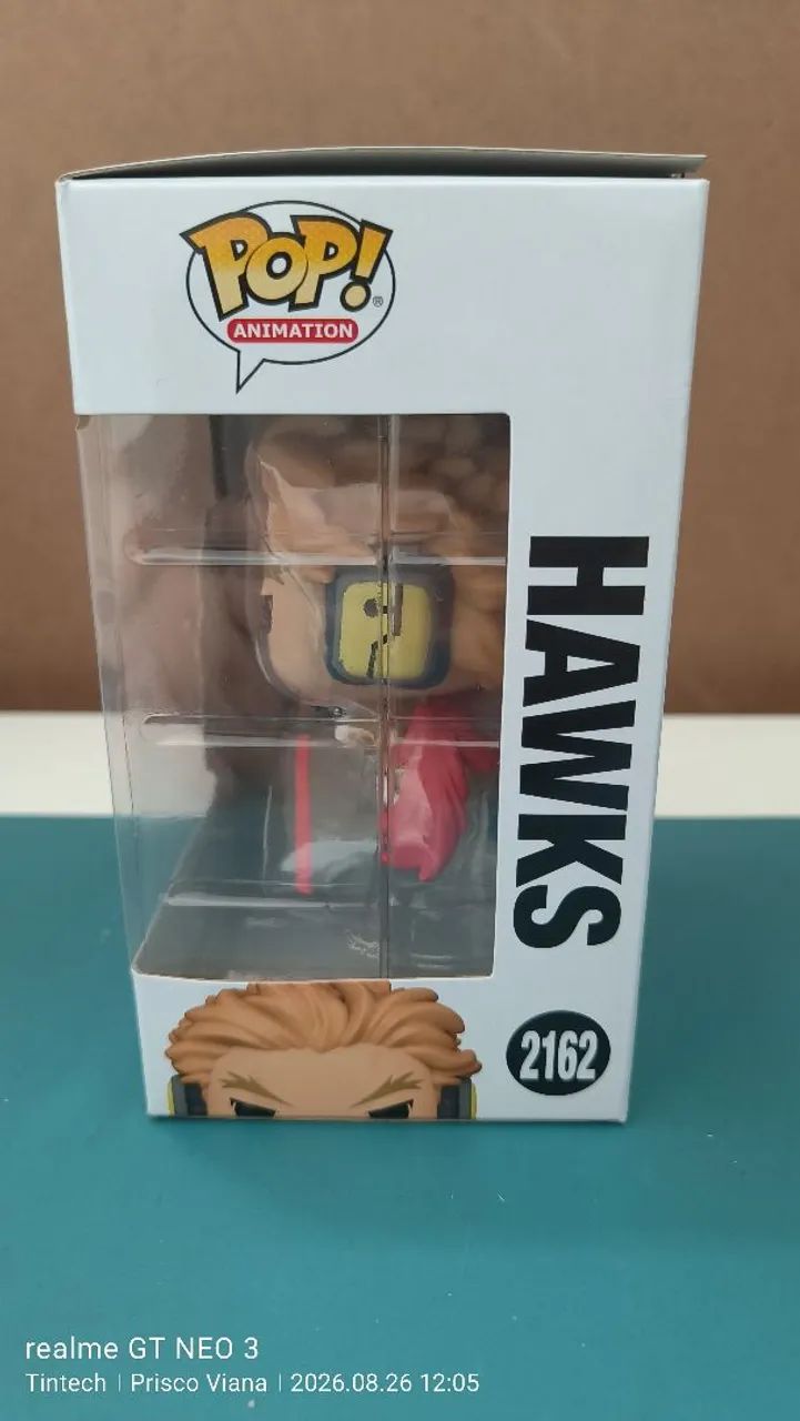 Funko Pop Hawks #2162 My Hero Academia Original Lacrado - Foto 2