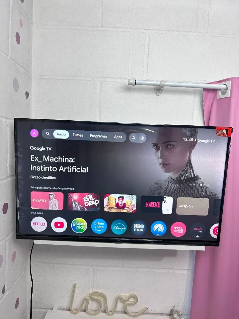 TV SMART 32 TCL QLED GoogleTV FullHD 