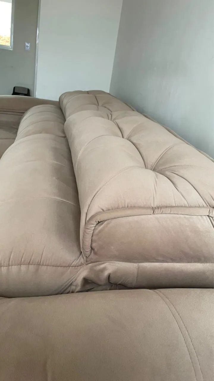 Sofá Retrátil e Reclinável (2,90 m) - Foto 3
