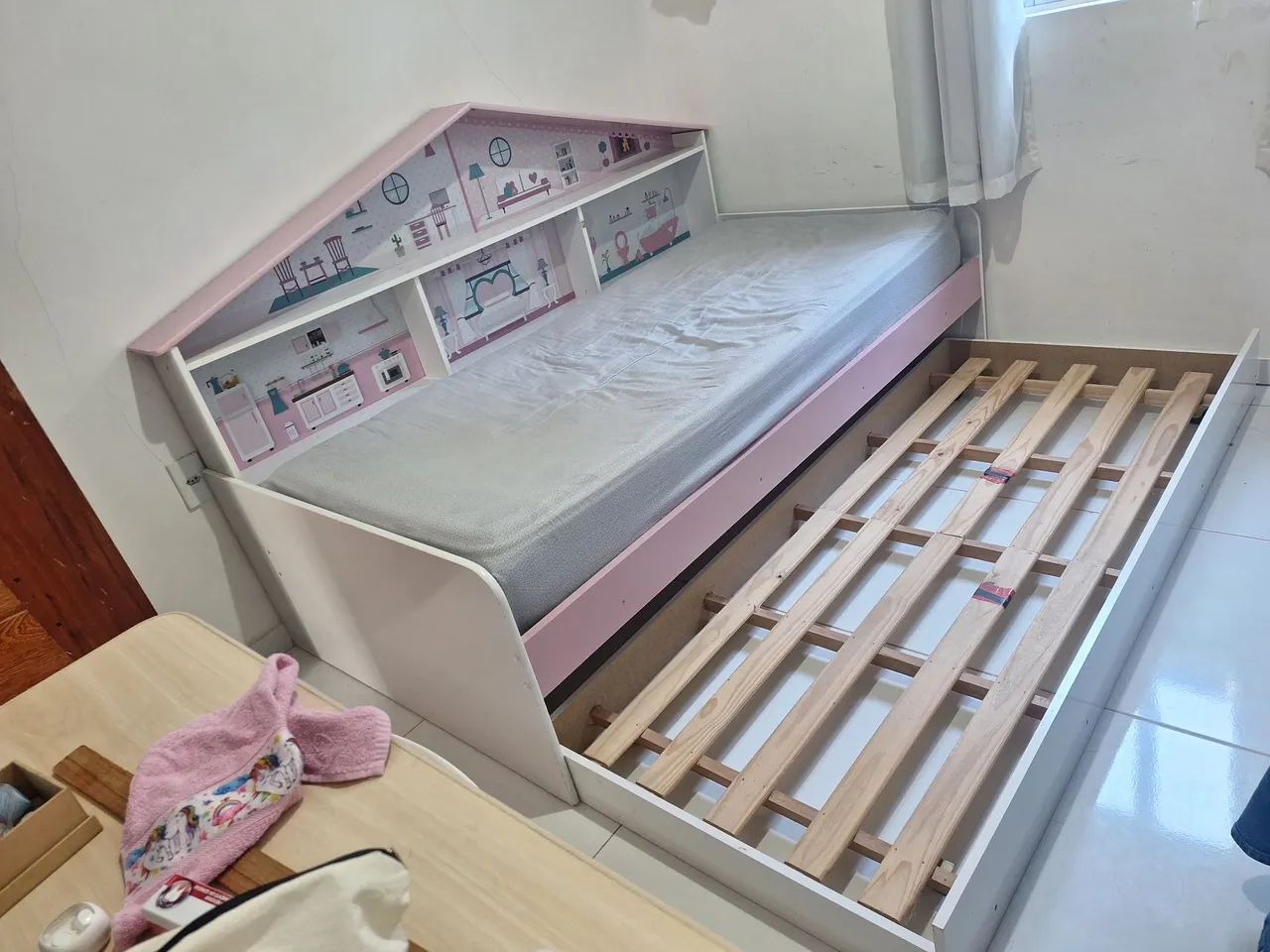 Cama modelo Casinha de Boneca - Foto 4