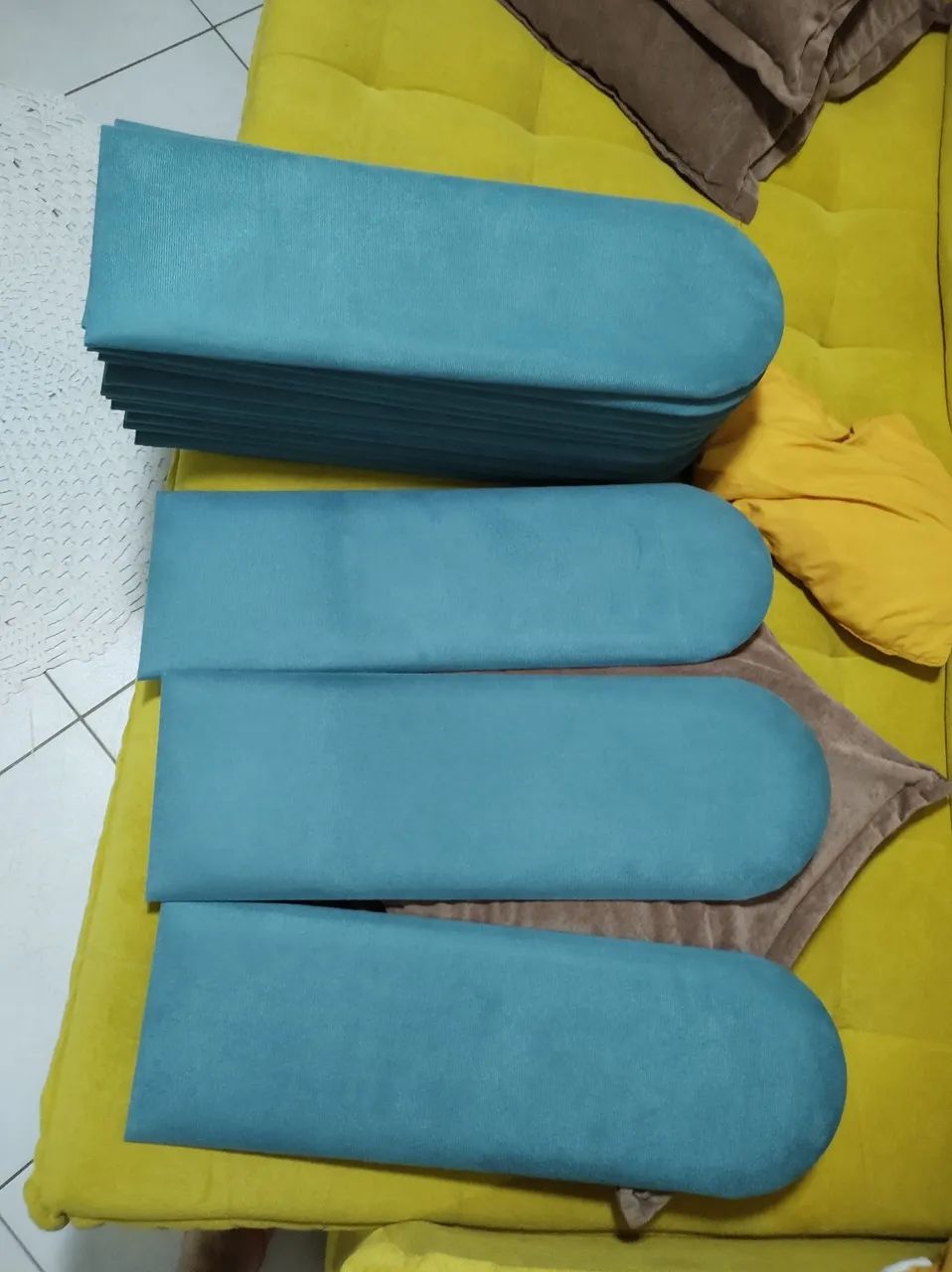 Cabeceira nuvem, 15 peças 