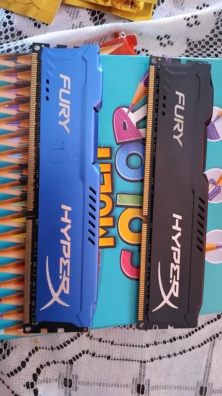 8GB DDR3 Gamer Alto Desempenho Kingston Hyper X