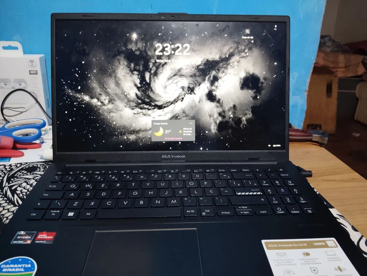 Notebook Asus Vivobook GO 15 16gb ram 512gb ssd