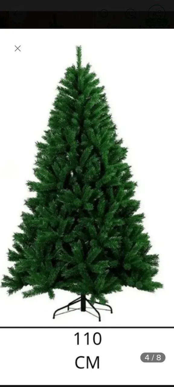 Vendo uma árvore de natal 