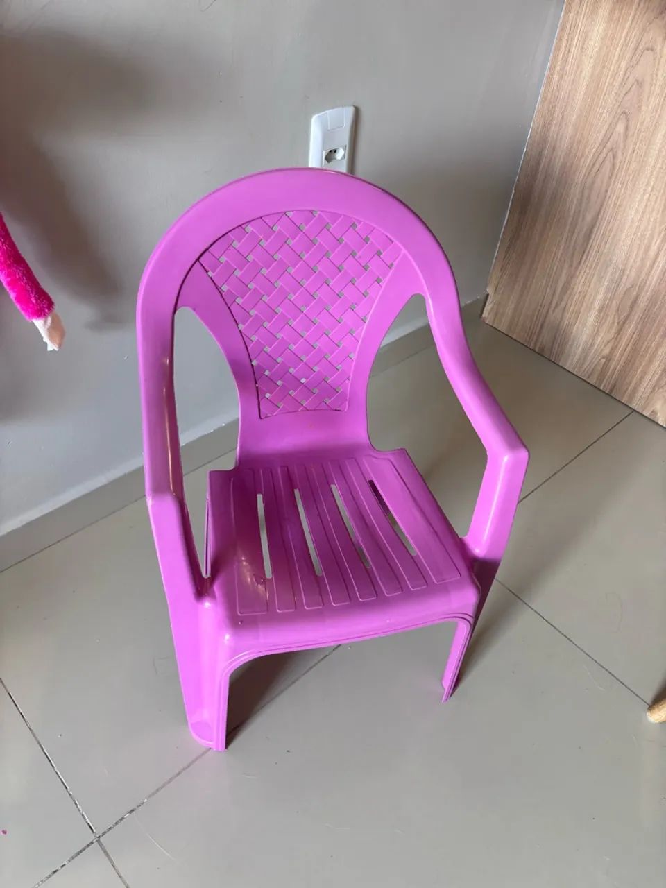 Cadeirinha infantil rosa  - Foto 2