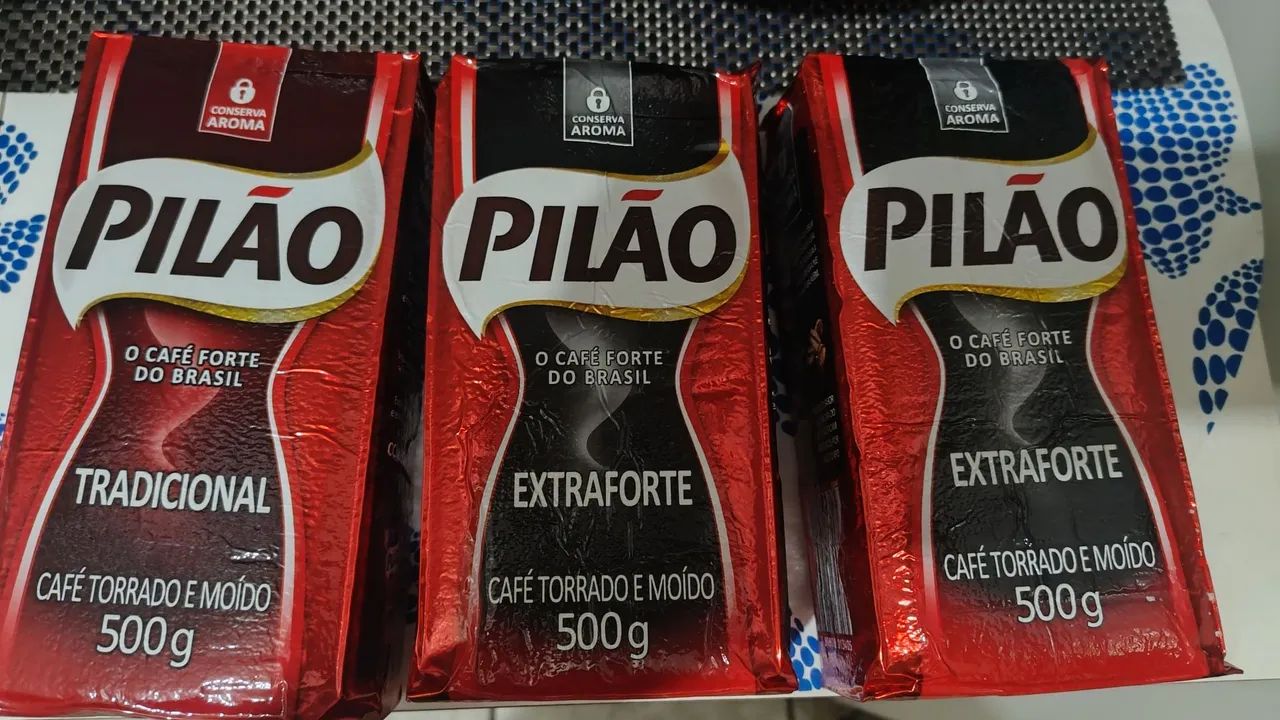 3 Café Pilão 500 g