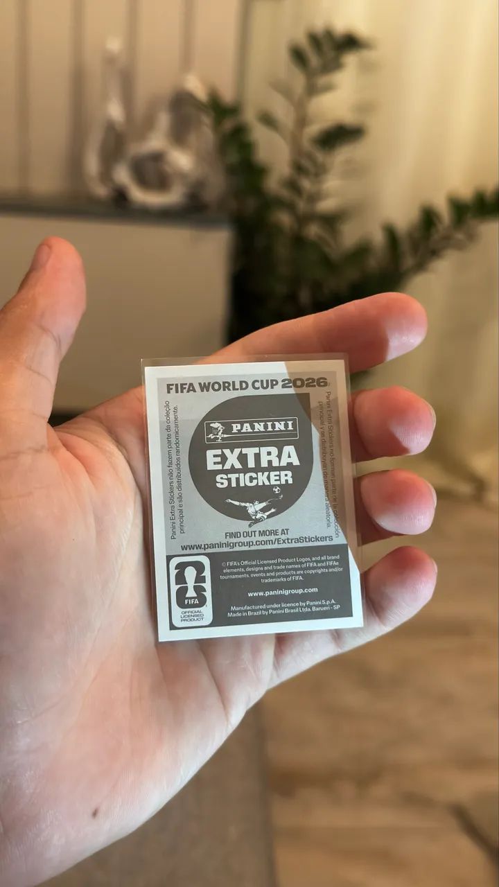 Extra Sticker Legend 2026 ouro - Vinícius Júnior - Hobbies e
