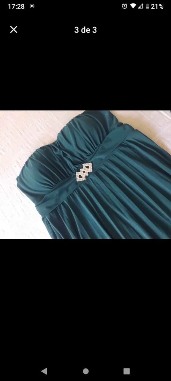 Vendo vestido usado só uma vez  - Foto 3