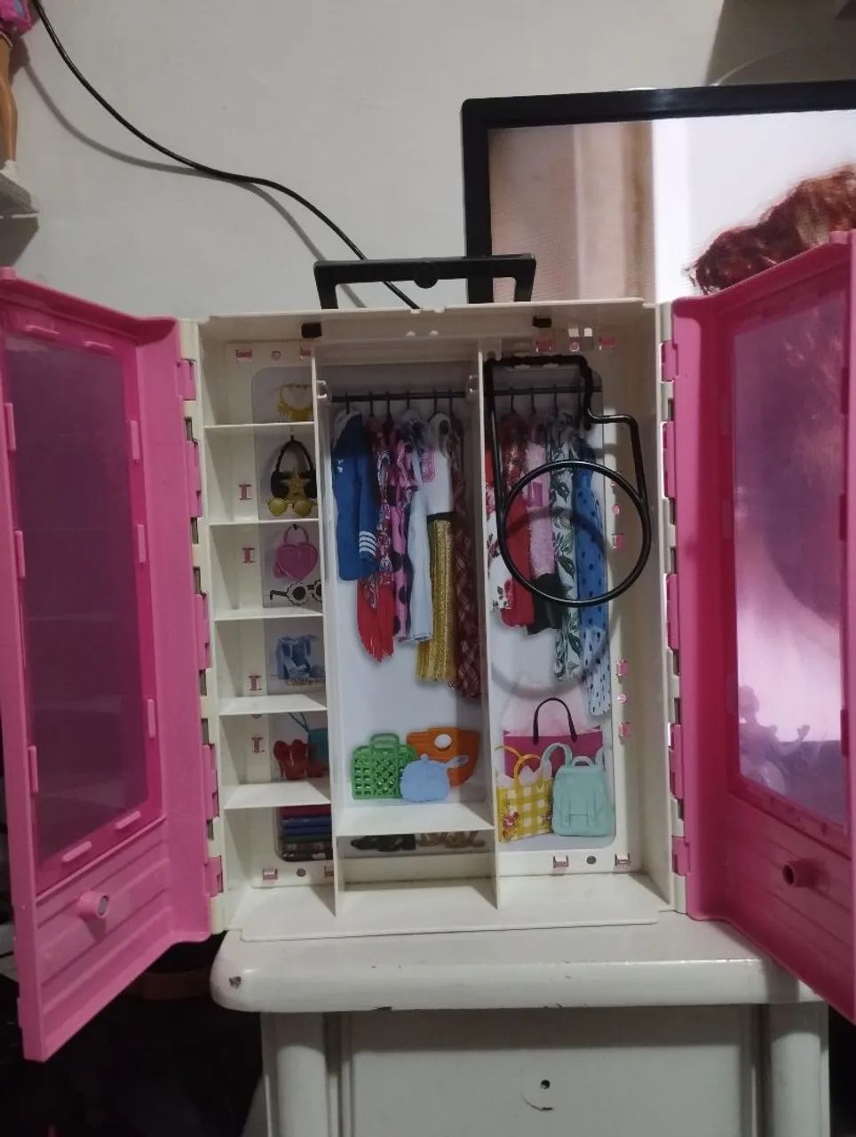 Closet da boneca Barbie 