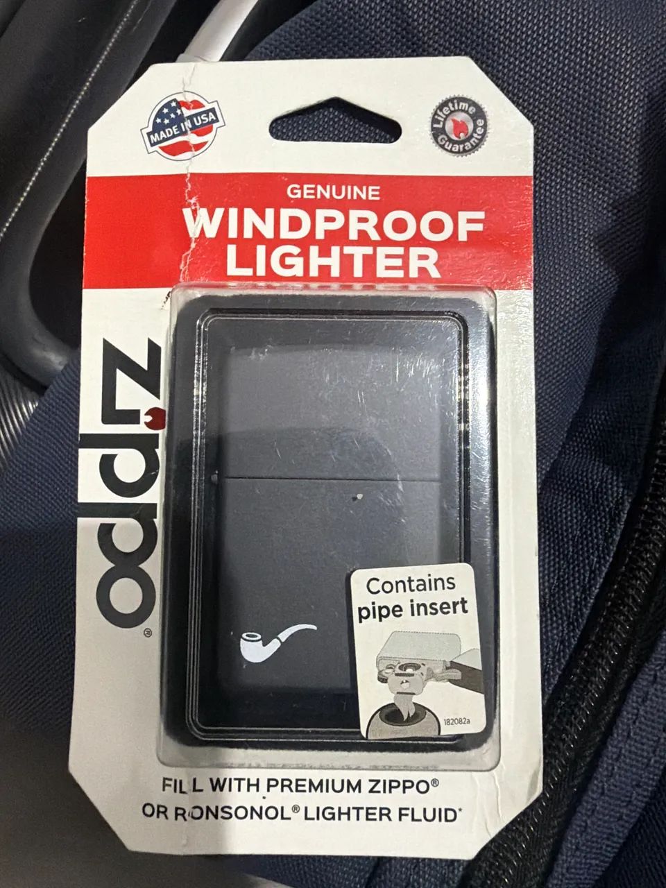 Isqueiro Zippo Classic Pipe Black Matte