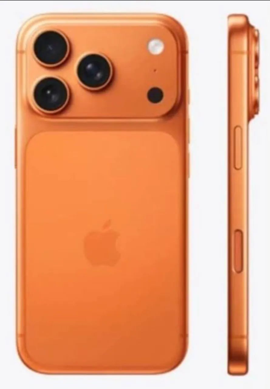 O ápice da tecnologia Apple na sua mão: iPhone 17 Pro Max Laranja  - Foto 2
