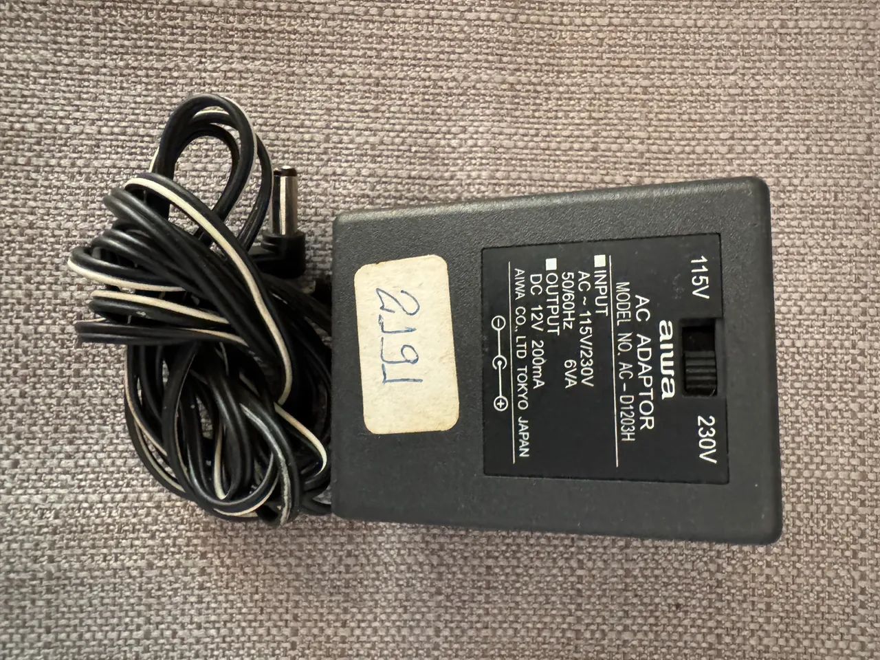 Fonte 12v 200ma AC - D1203H para telefone  - Foto 3