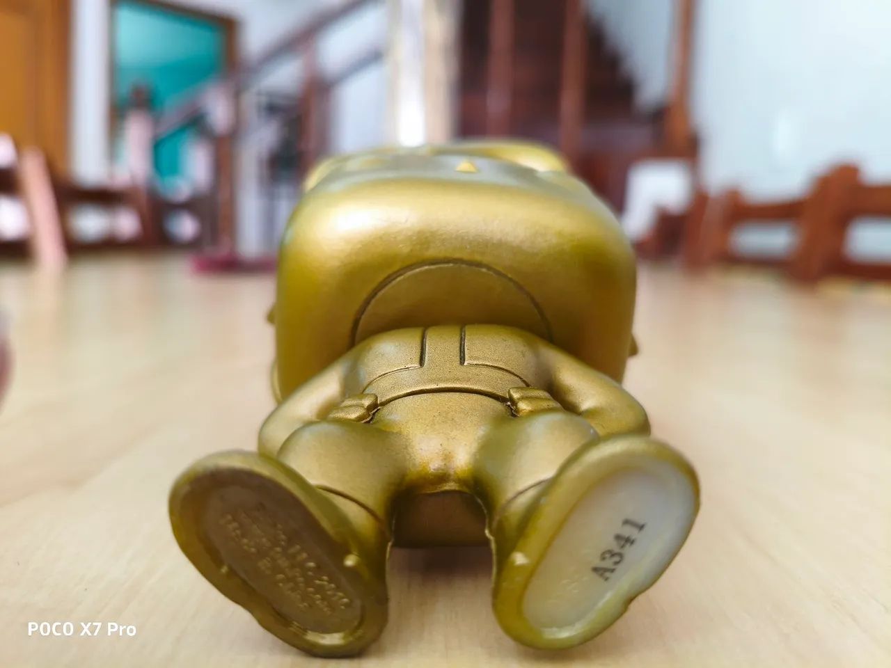 Funko Pop Games Boy Gold Máscara Pip Boy Exclusiva CCXP 2024 - Foto 5