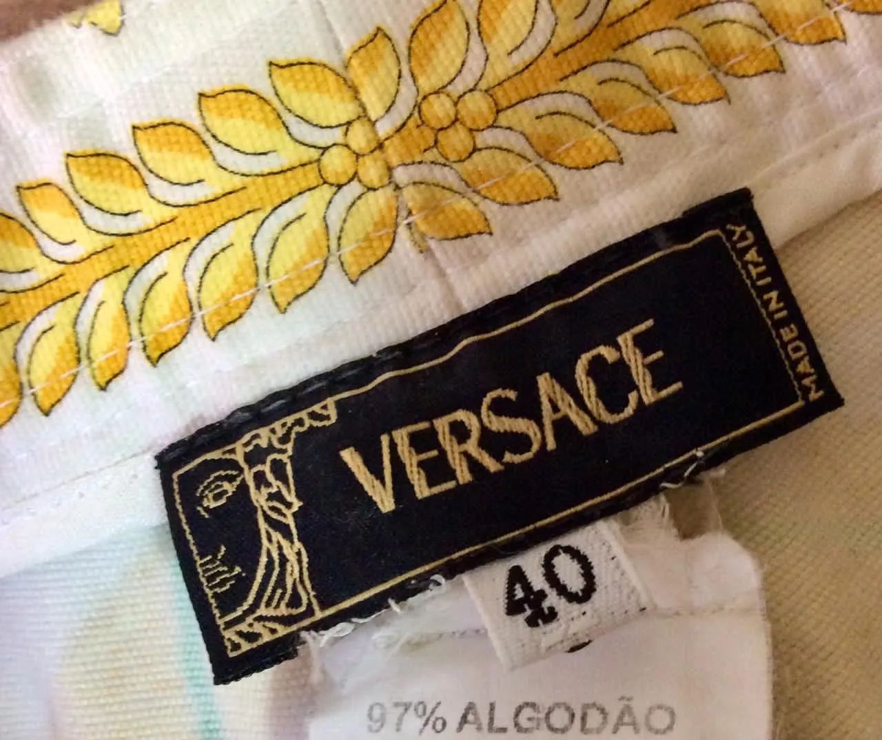 Calça Versace Original Vintage anos 2000 - Foto 5