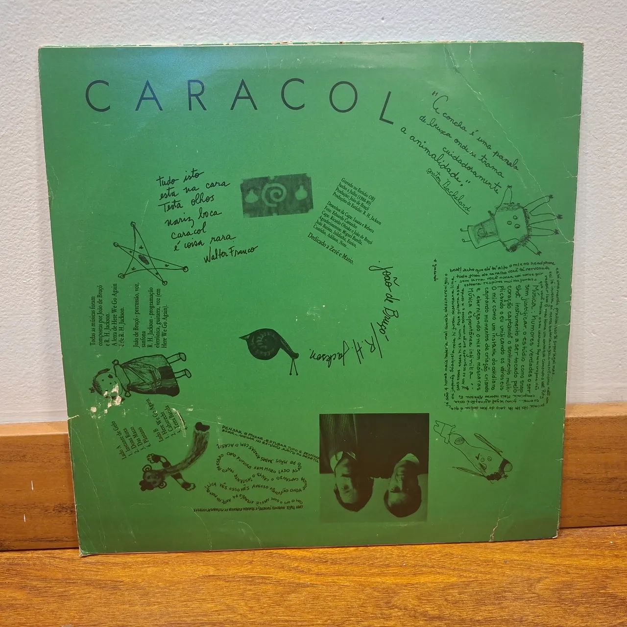LP Caracol / João de Bruço e R.H. Jackson (1989) - Foto 2