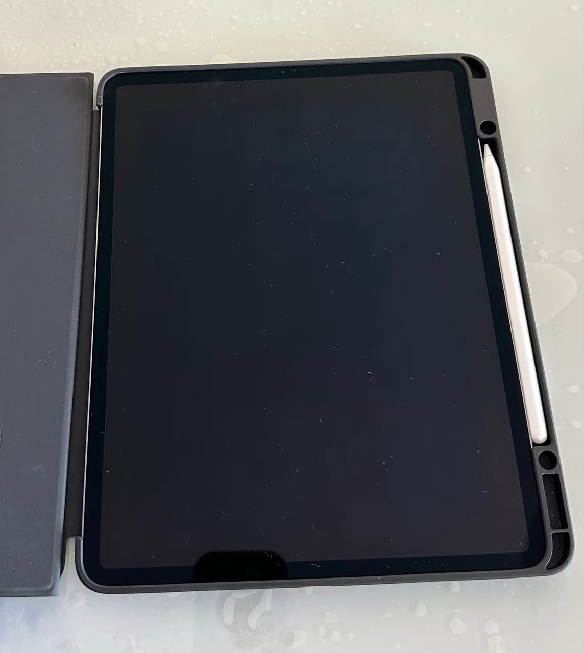 iPad 12,9 4a geração + Apple Pencil + Case ESR - Foto 2