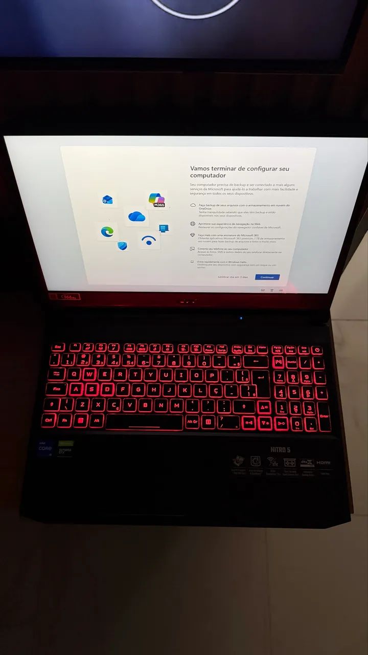 Notebook acer nitro 5