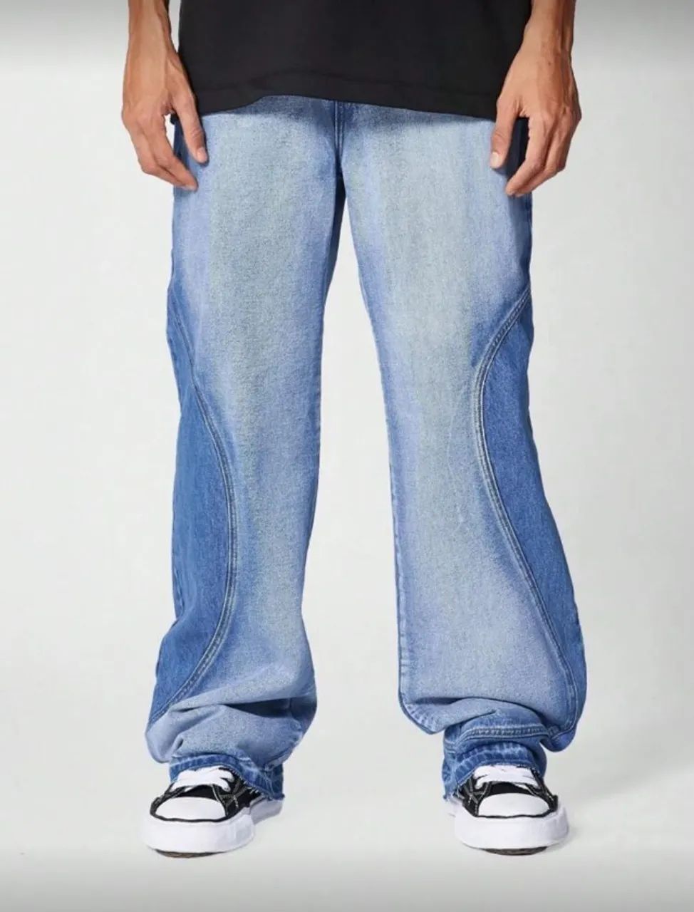 calça jeans sumwon curva azul