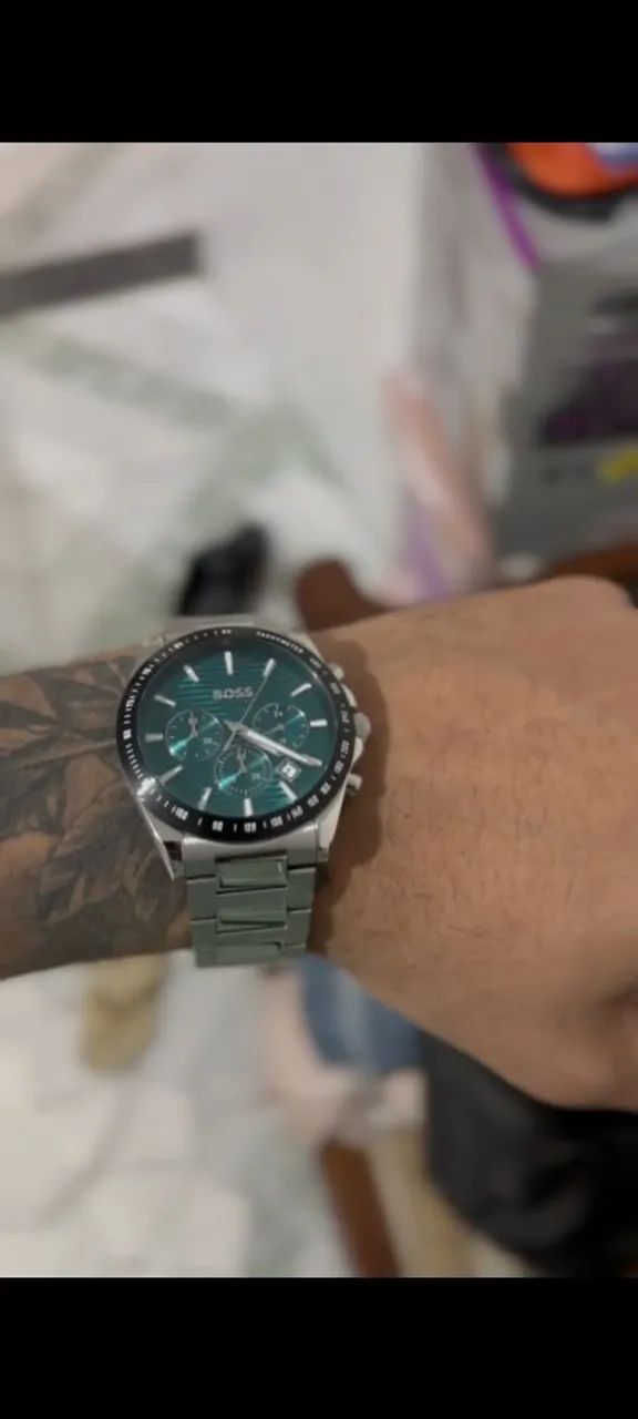 Relógio Hugo Boss Black Prateado (1514241) - Foto 2
