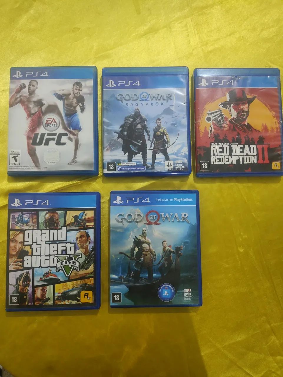 Jogos de PS4 - 100,00 (cada)