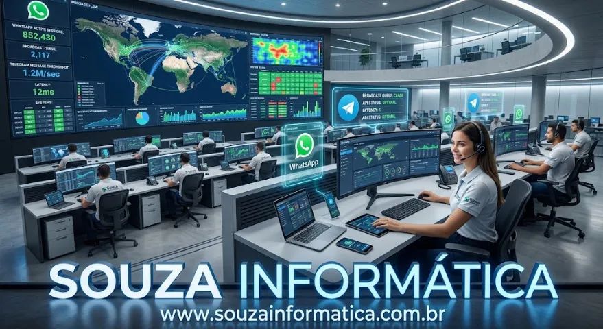 Sistema de Automação para WhatsApp e Telegram