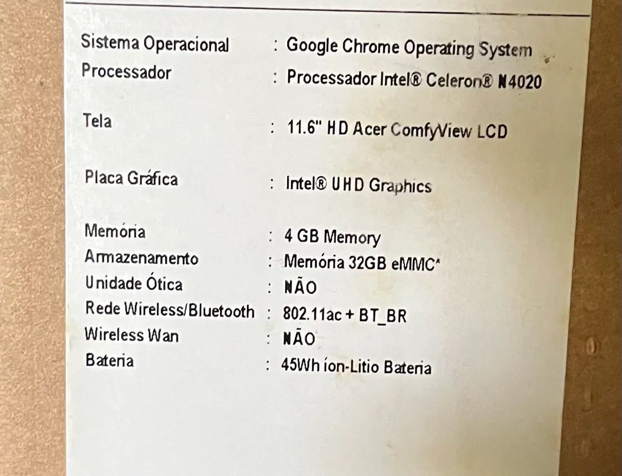 notebook chromebook acer c733 - Foto 4