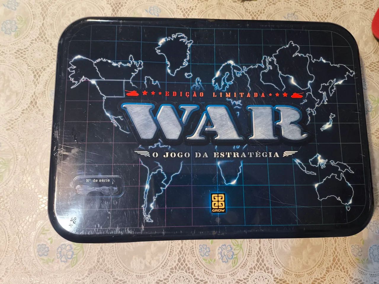 Jogo de tabuleiro WAR Edição limitada 
