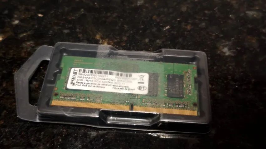 Memória RAM 4GB DDR4 SODIMM Notebook - Smart - Testada - Foto 3