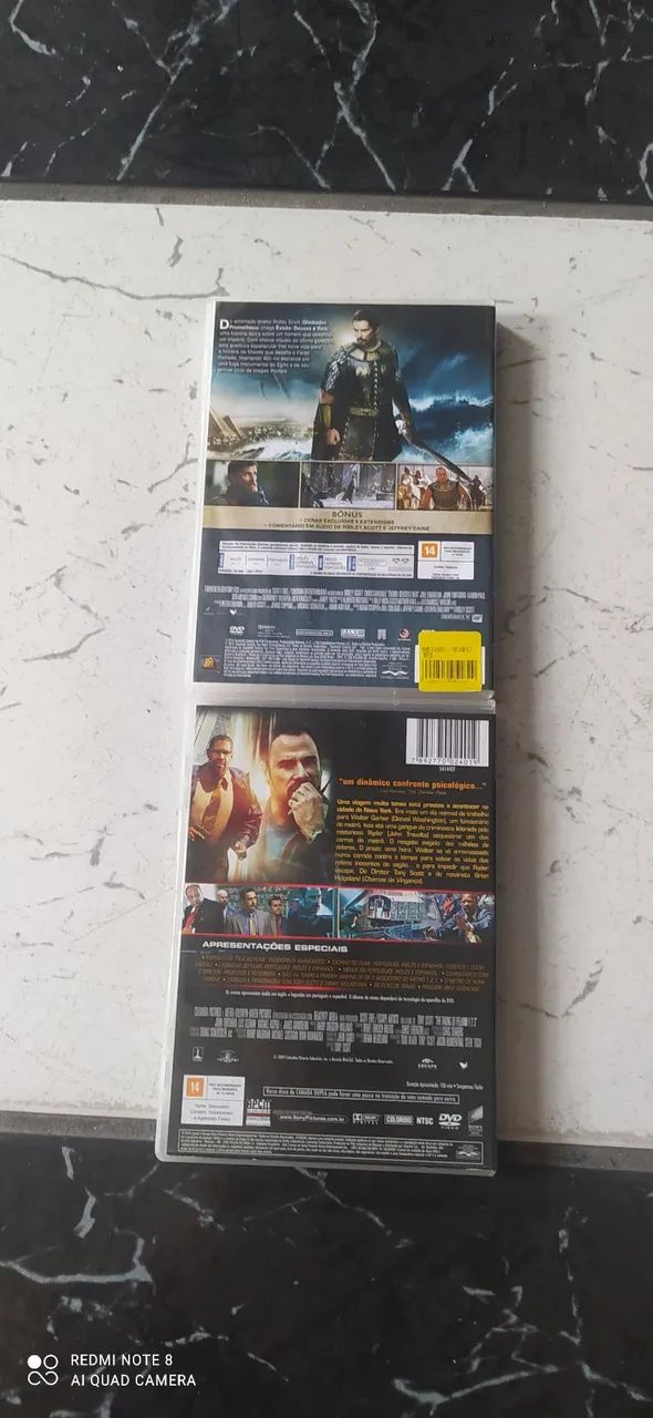 2 dvds Êxodo deuses e reis o sequestro do metrô 123 - Foto 3