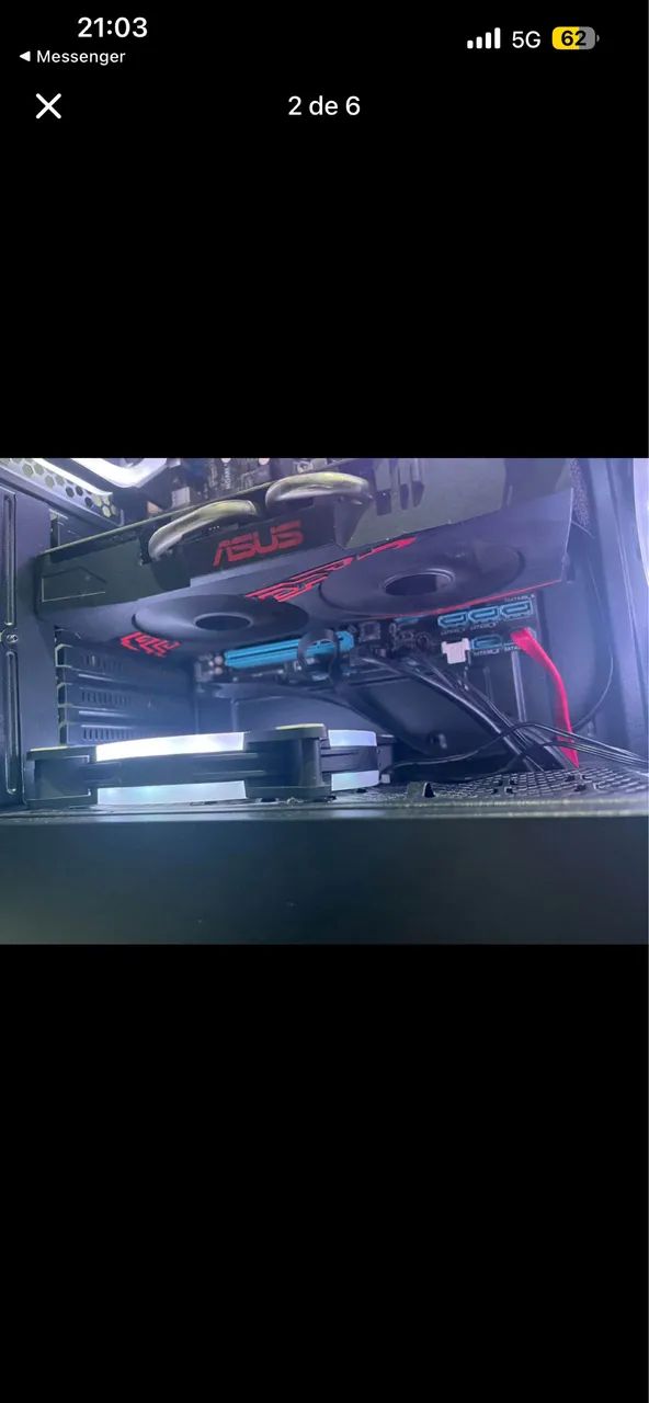 Vendo pc gamer ou troco por vídeo game mais volta  - Foto 2