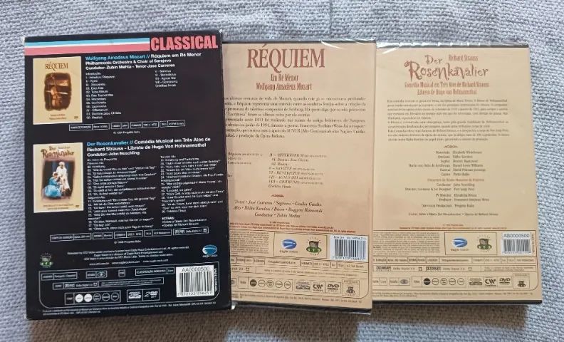 Box 2 Dvd's Fundamentals Classical - Mozart & Strauss - Lacrados !!!! - Foto 2