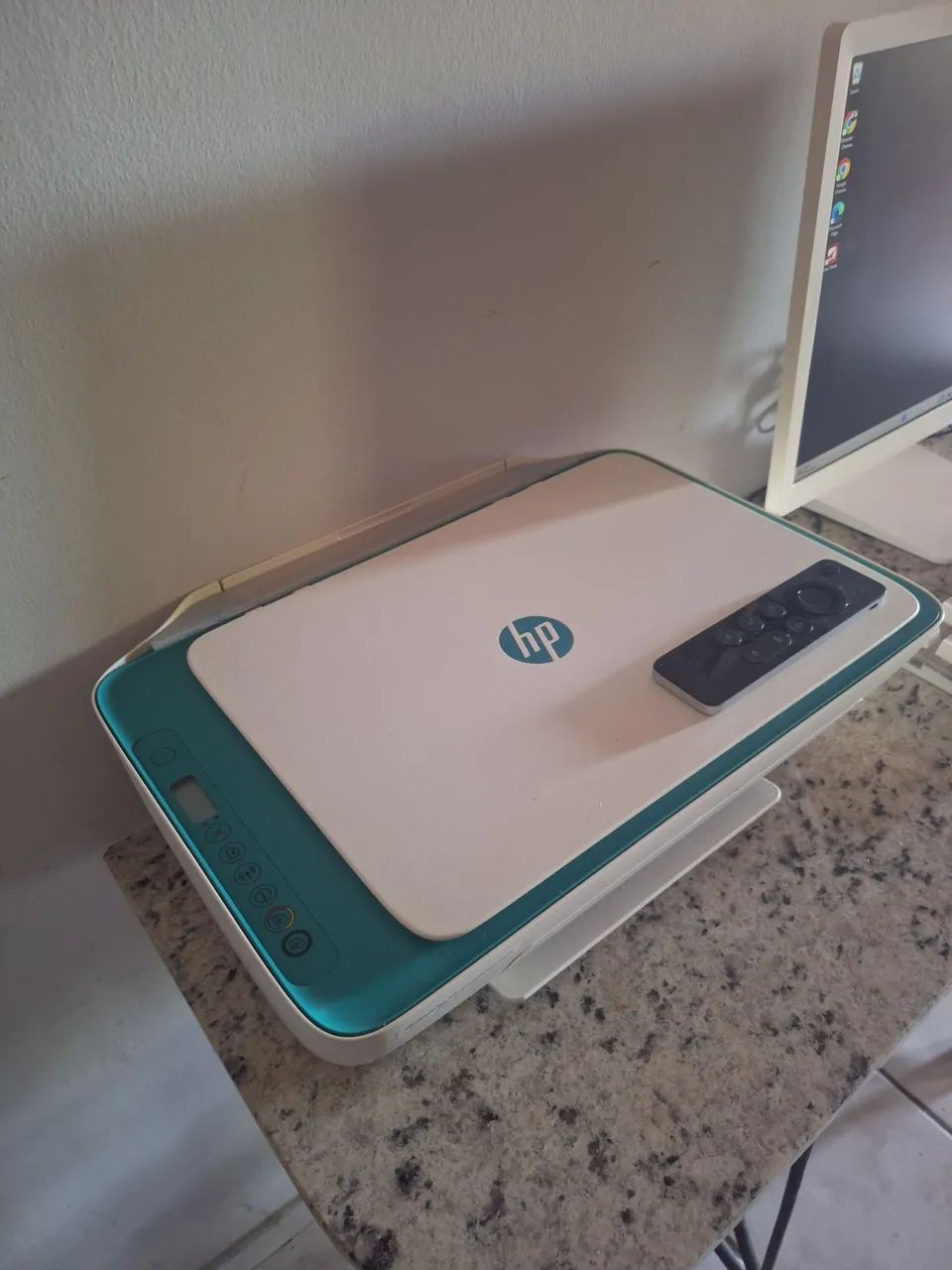 PC COMPLETO LG / IMPRESSORA HP / MESA MÁRMORE  - Foto 5
