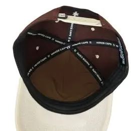 BONÉ BASEBALL MARROM/OFF CORE LOGO - Foto 2