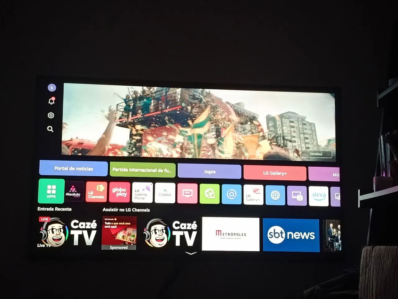 TV LG 50 4k nanocel (troca) - Foto 2