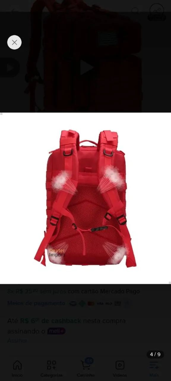 Mochila tática militar - Foto 3