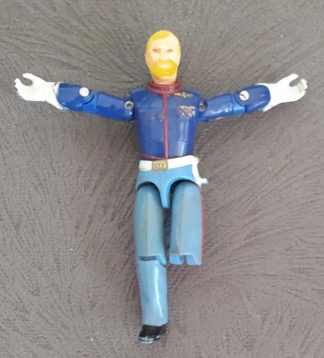 ( Defeito ) Boneco Marechal do Ar Comandos Em Ação 1987