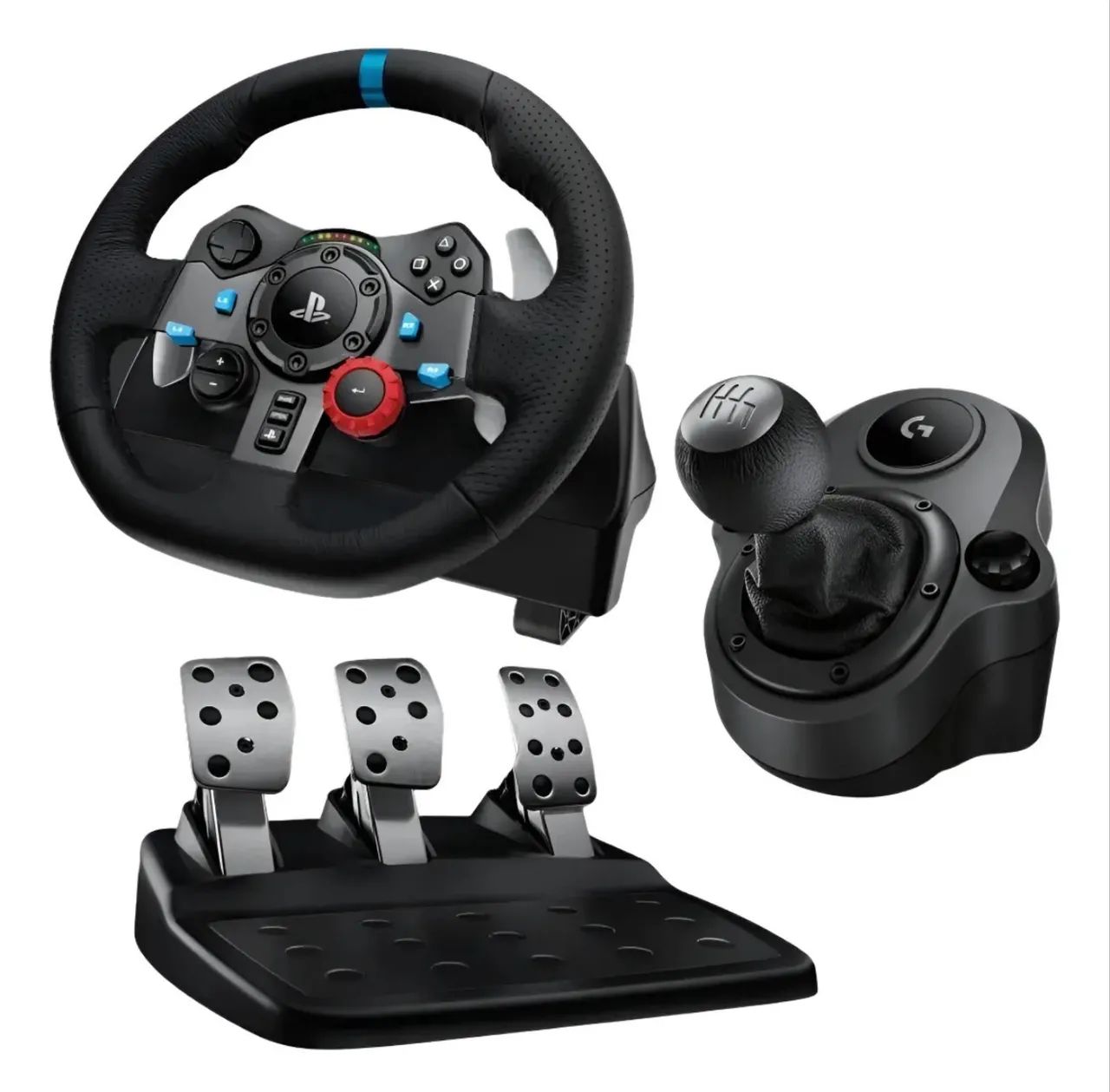 Logitech G29 com câmbio e suporte