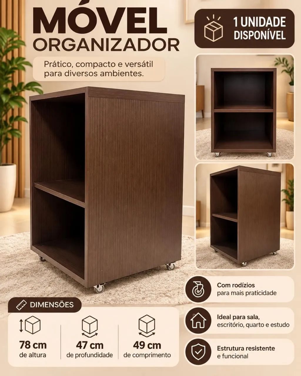 Móvel organizador 